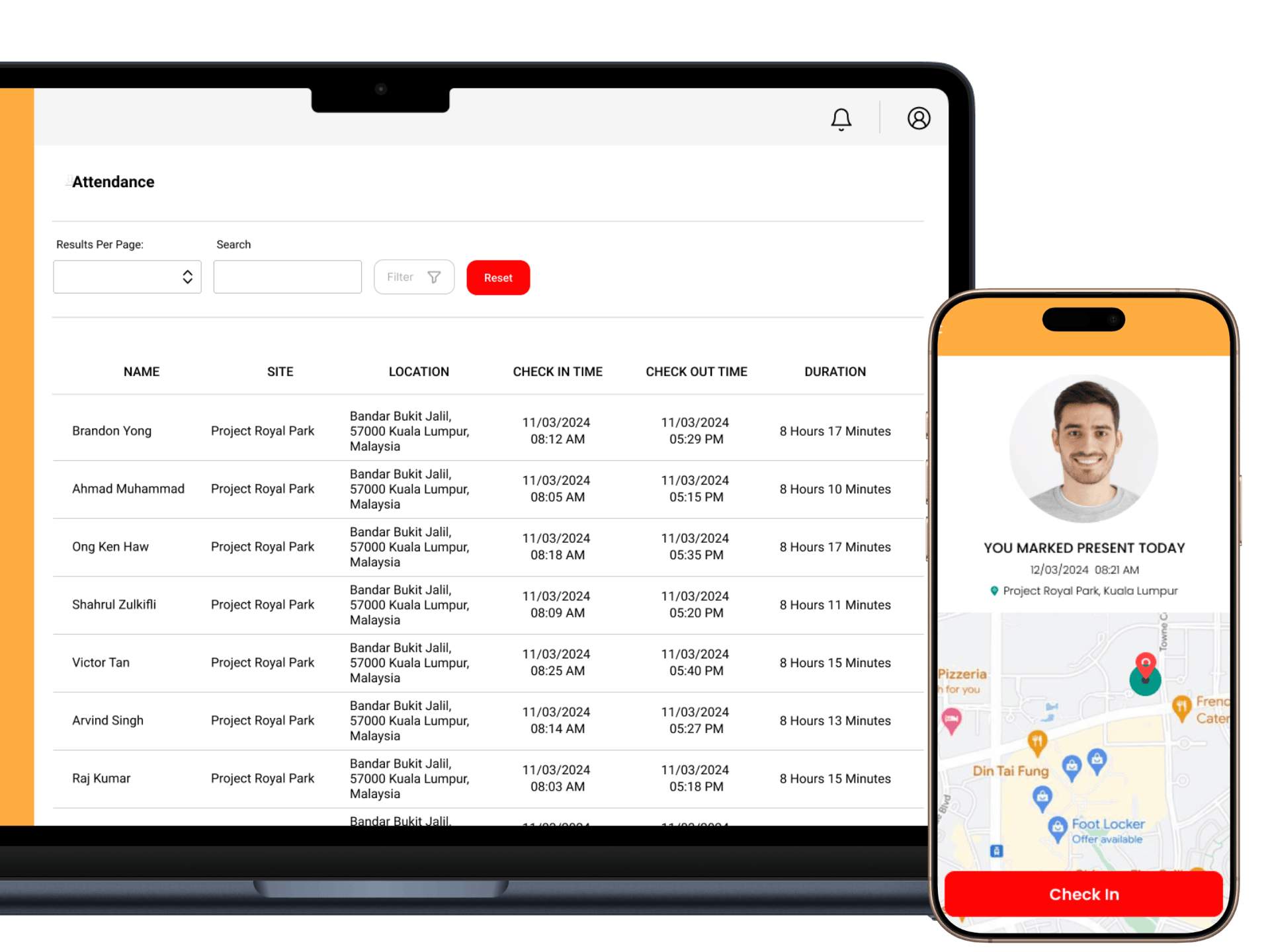 Construction Management Dashboard